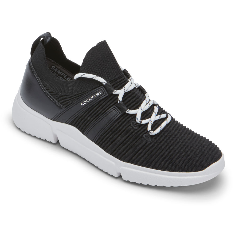 Botines Rockport Mujer Mexico - R-Evolution Knit Negros - IEXNK6143